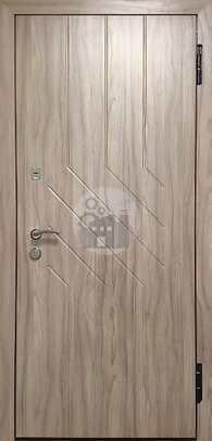 входная дверь без глазка, отделка мдф-ДВ-317